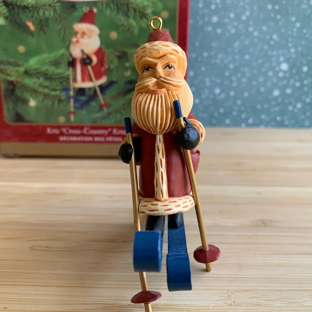 Hallmark Keepsake Ornament * Kris “Cross-Country” Kringle * 2000